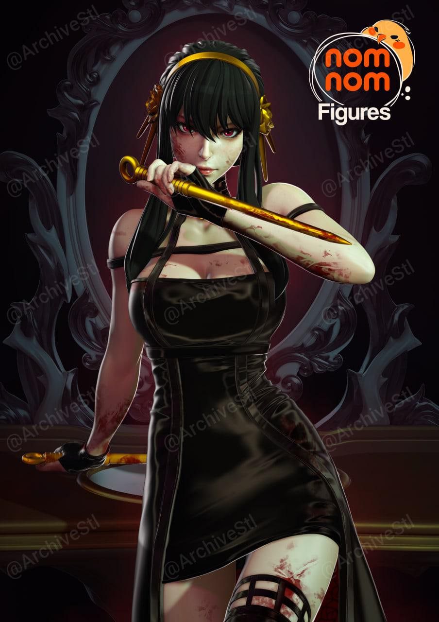 间谍过家家 约尔太太 3D打印图纸